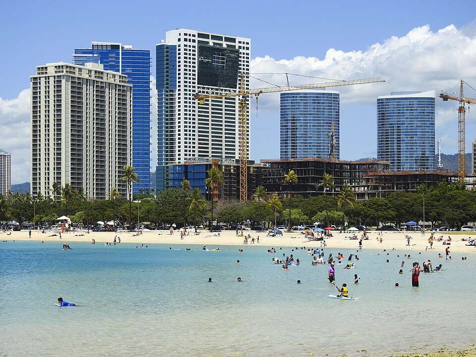 Ala Moana Beach Park and Magic Island