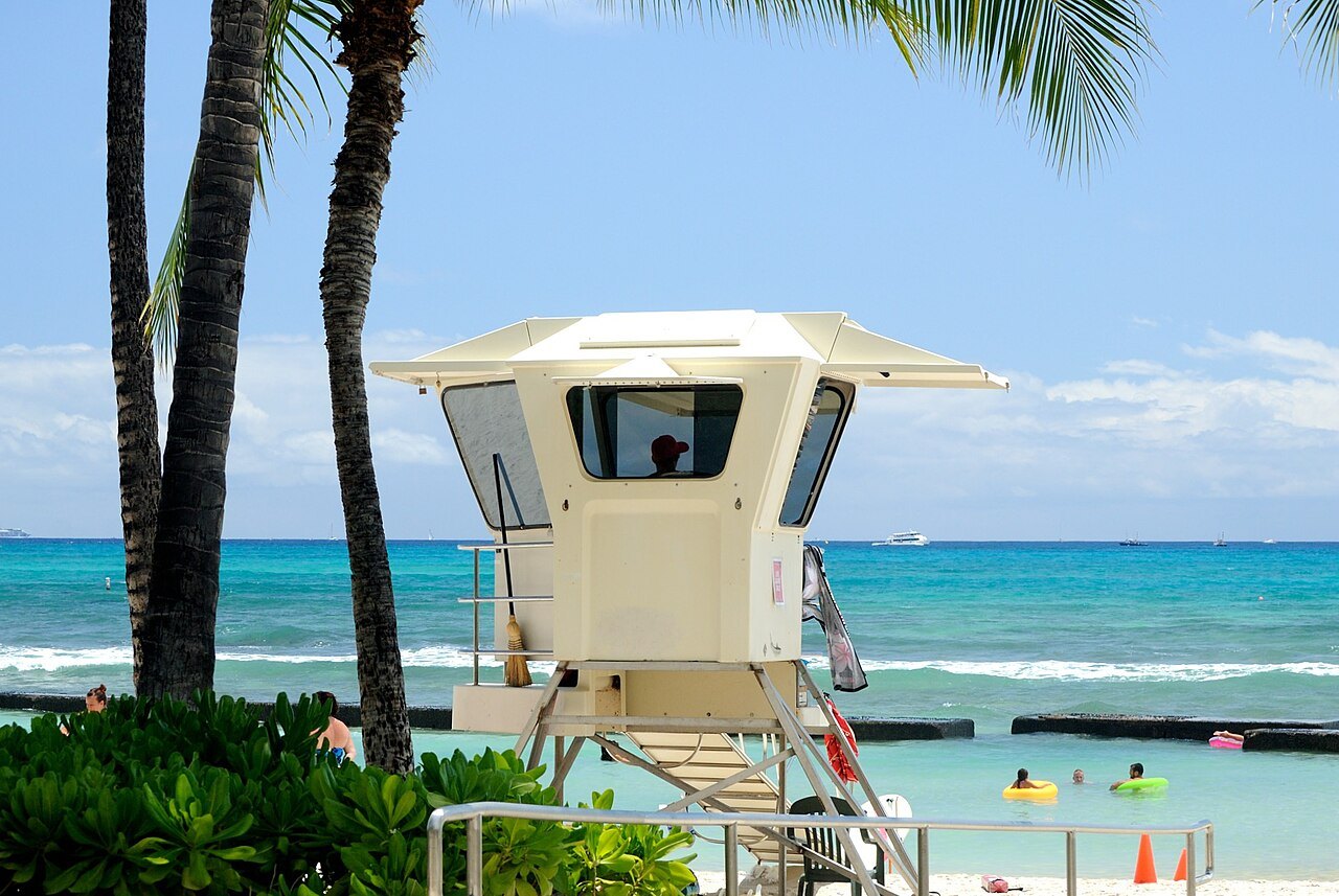 The Ocean at Honolulu: Beaches, Warning Signs and the Reef