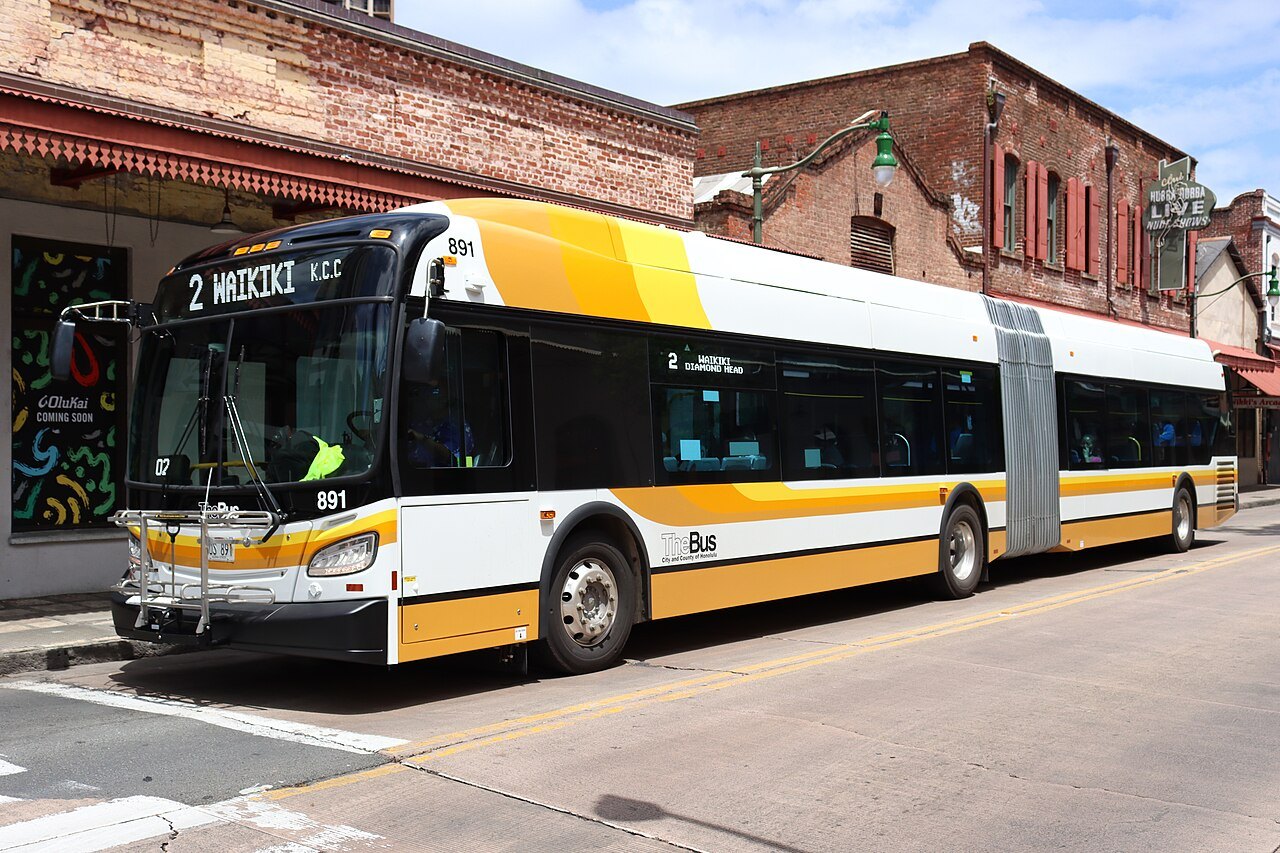 Getting Around Honolulu on Foot, by TheBus and by Rail